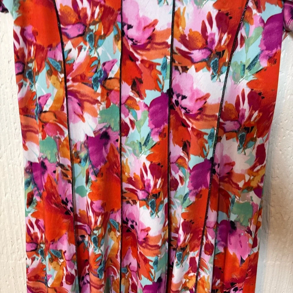 Sami & Jo Colorful Floral Maxi Dress - Picture 10 of 12